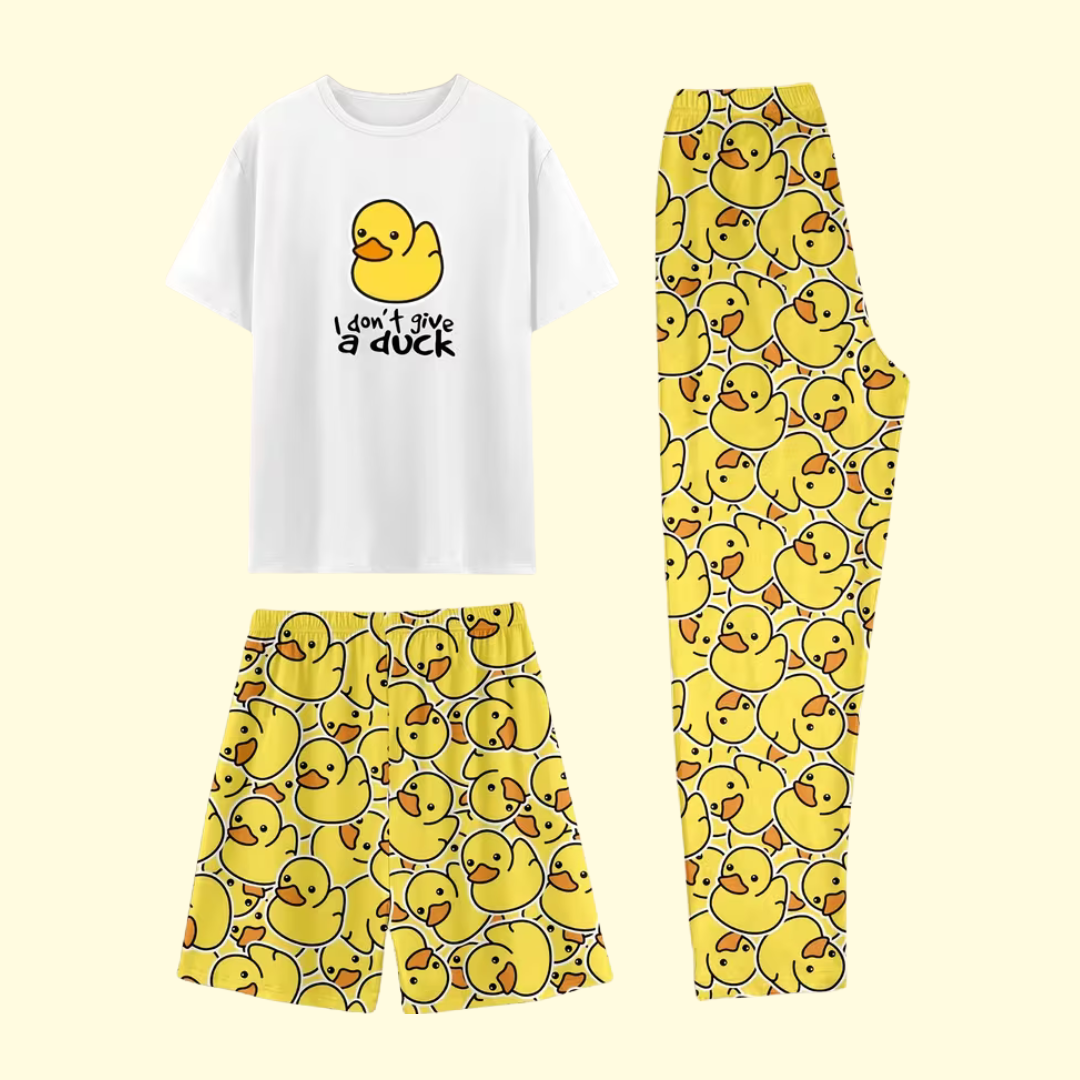 Duck Pajamas Set