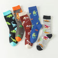 5 Pairs Dino Socks