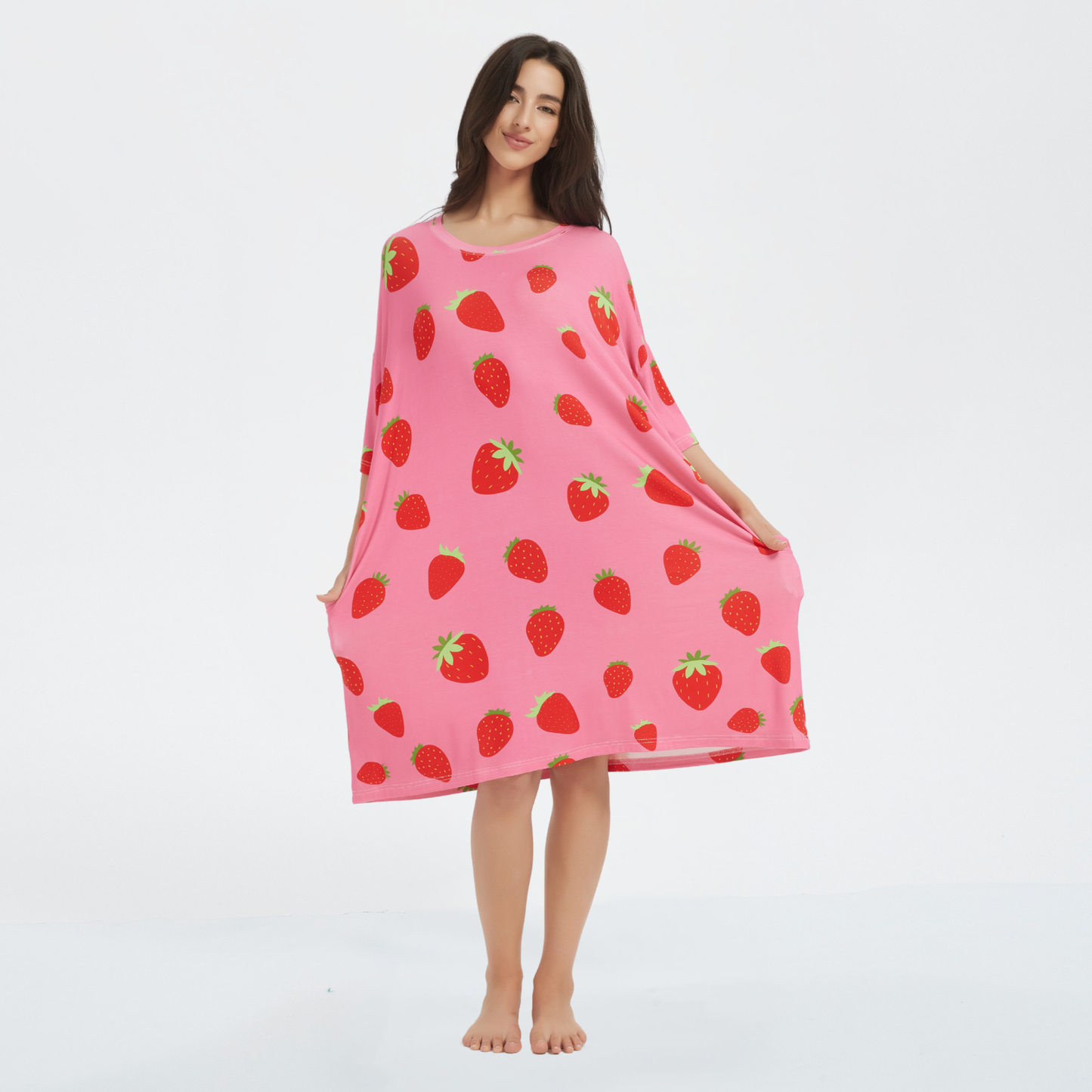 Pink Strawberries