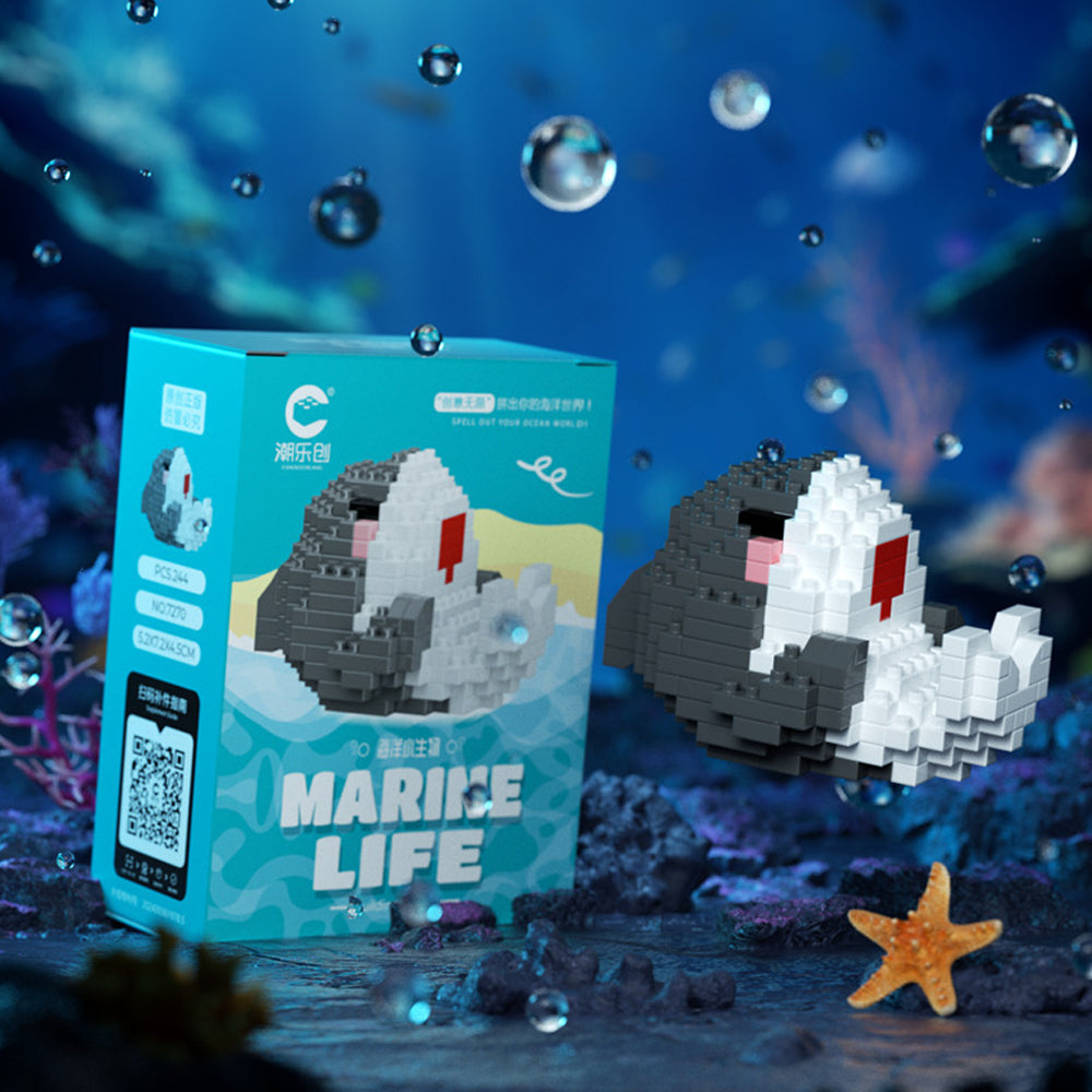 Shark brick toy (244 pcs)