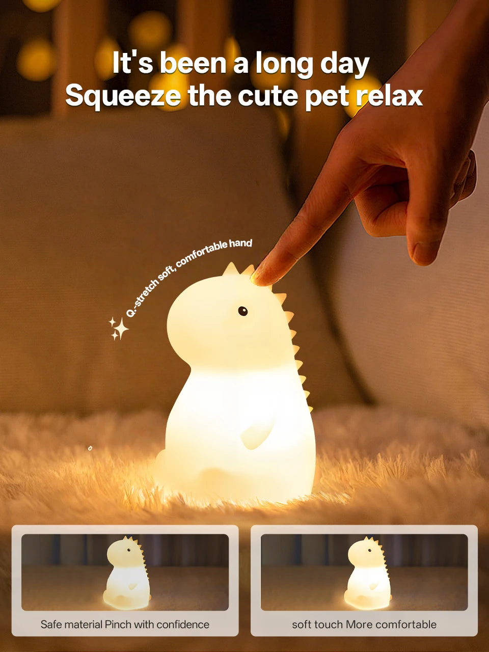 Snuggy Dino Lamp